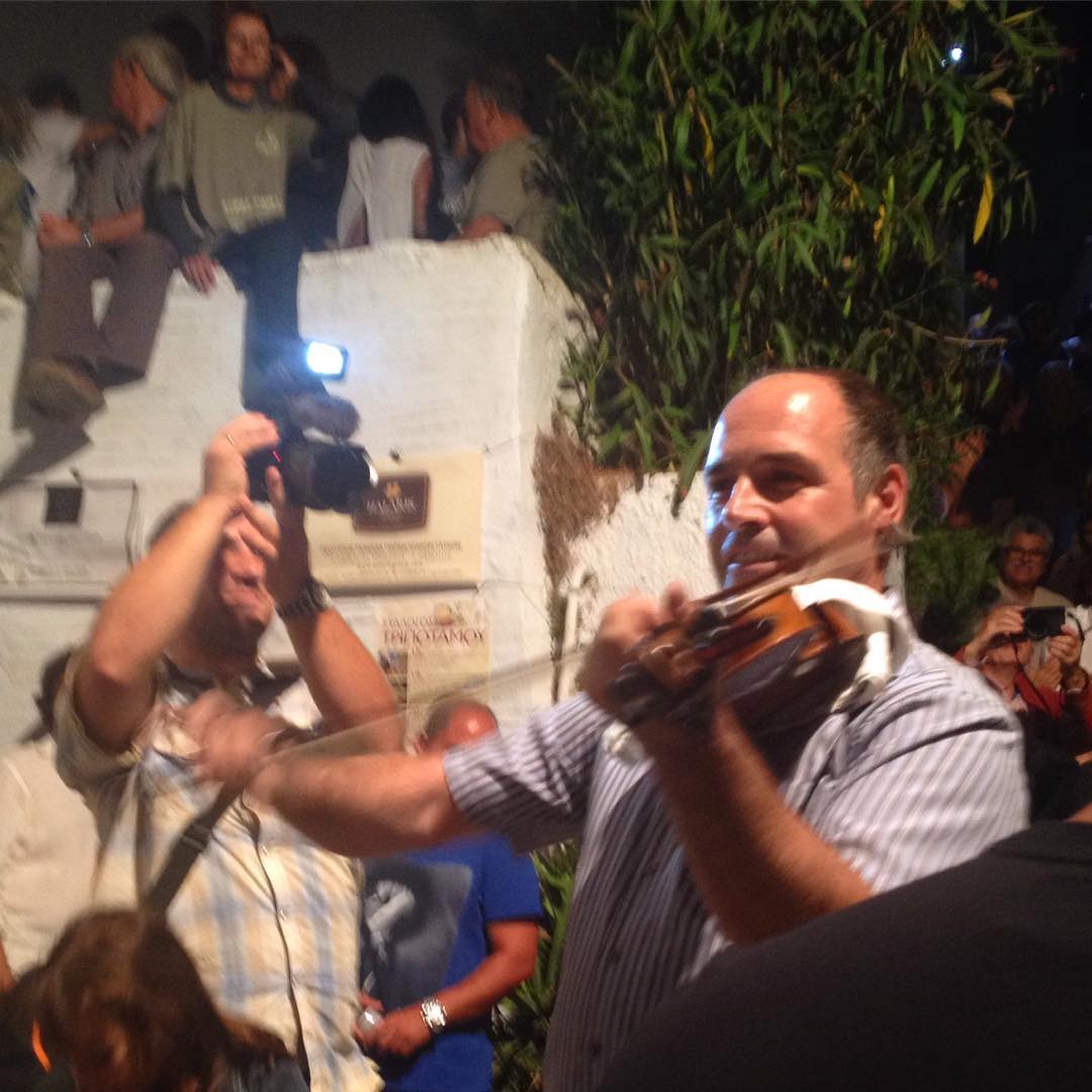 the Wine Festival at Tripotamos